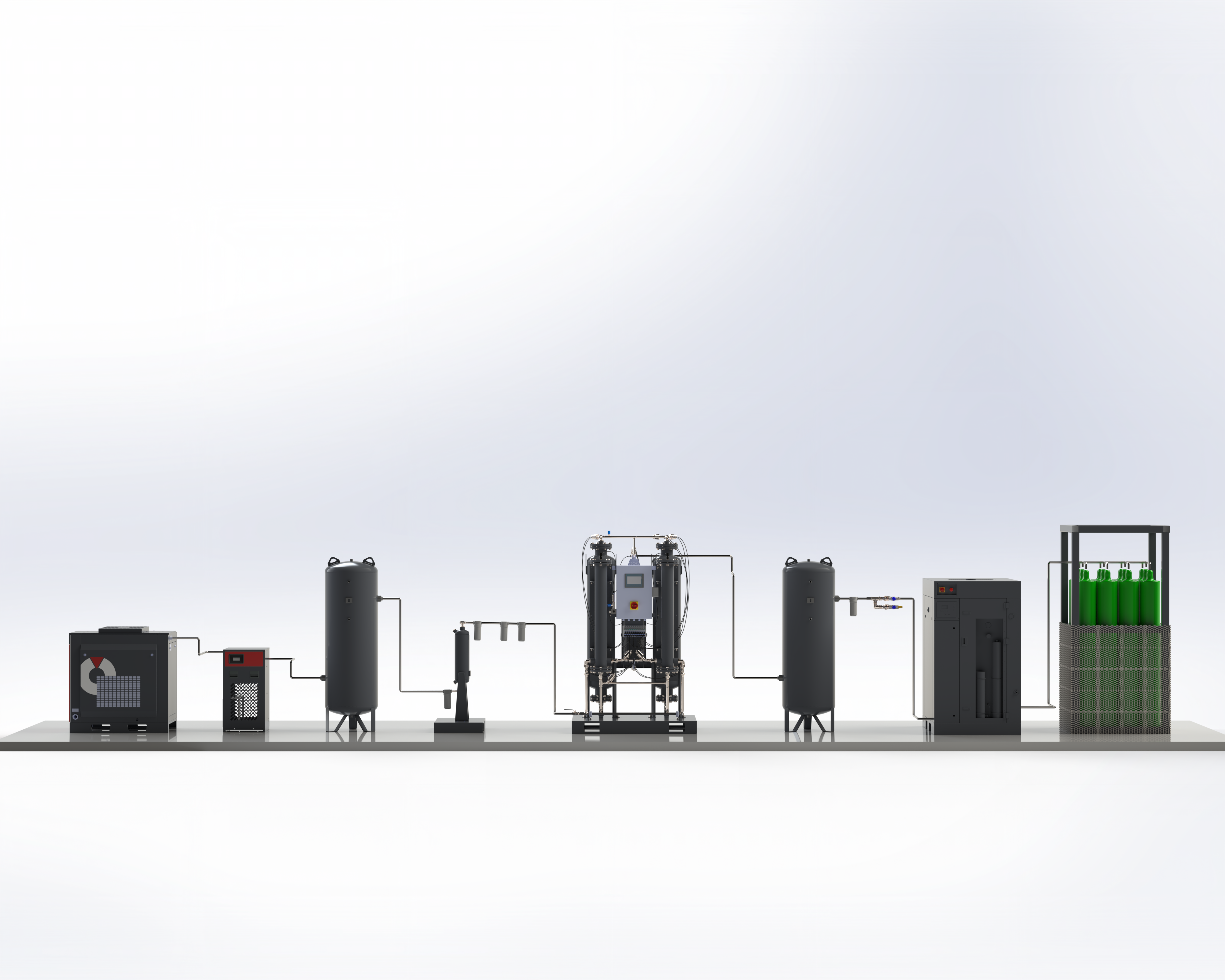 Anahtar teslim azot gazı üretim tesisleri